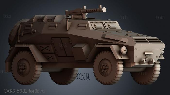 CARS_5981 stl model for CNC