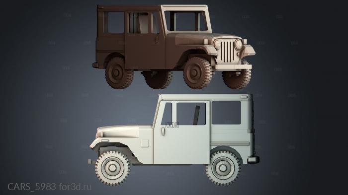 CARS_5983 stl model for CNC