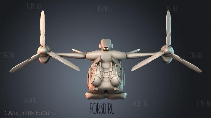 CARS_5985 stl model for CNC