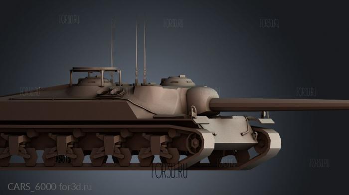 CARS_6000 stl model for CNC