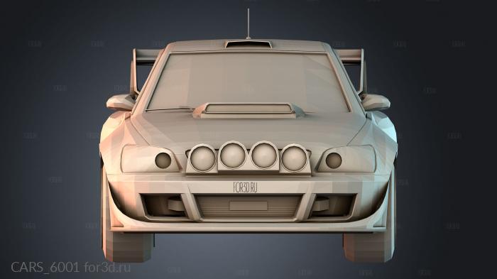 CARS_6001 stl model for CNC