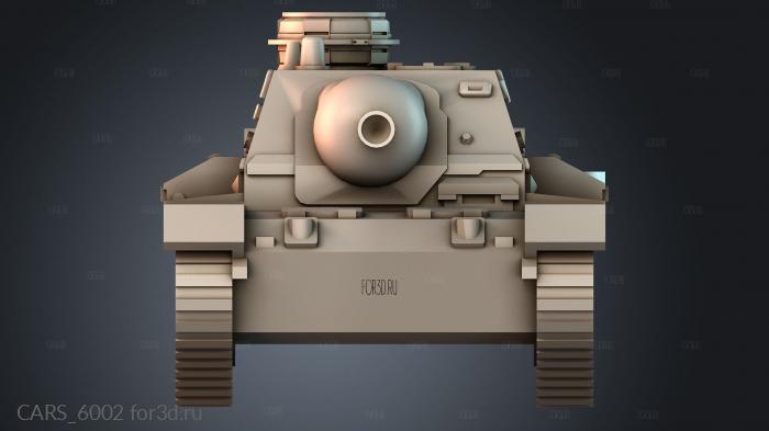 CARS_6002 stl model for CNC