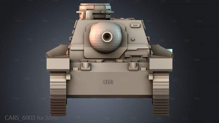 CARS_6003 stl model for CNC