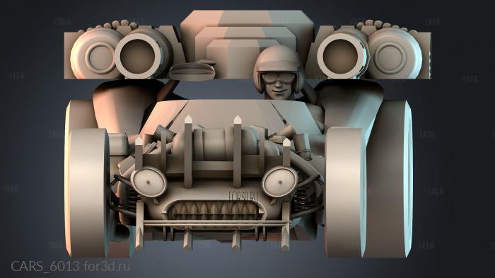 CARS_6013 stl model for CNC