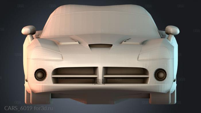 CARS_6019 stl model for CNC