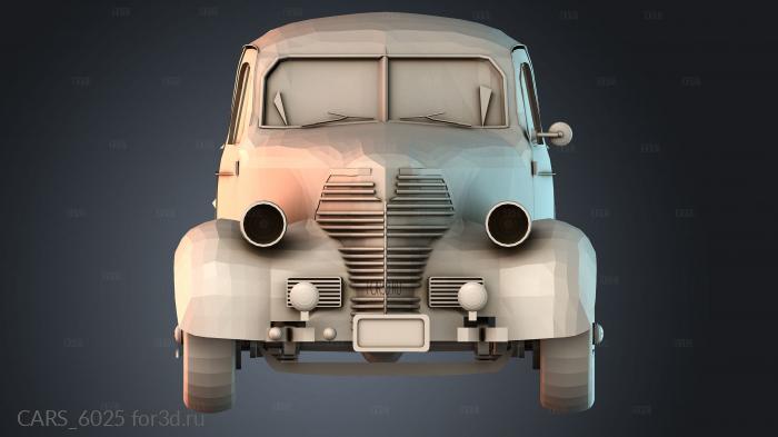 CARS_6025 stl model for CNC