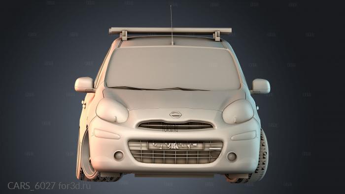 CARS_6027 stl model for CNC