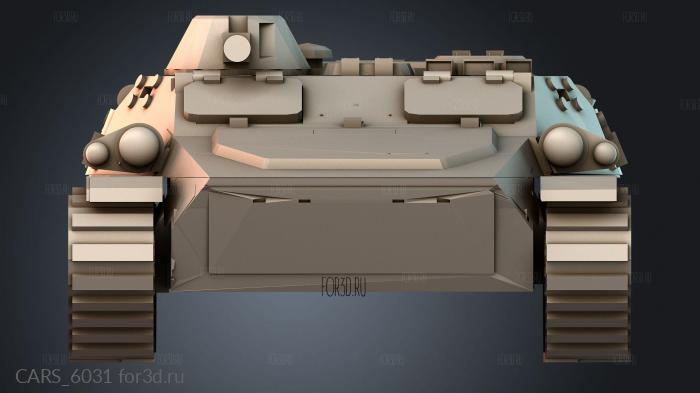CARS_6031 stl model for CNC