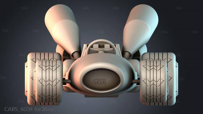 CARS_6034 stl model for CNC