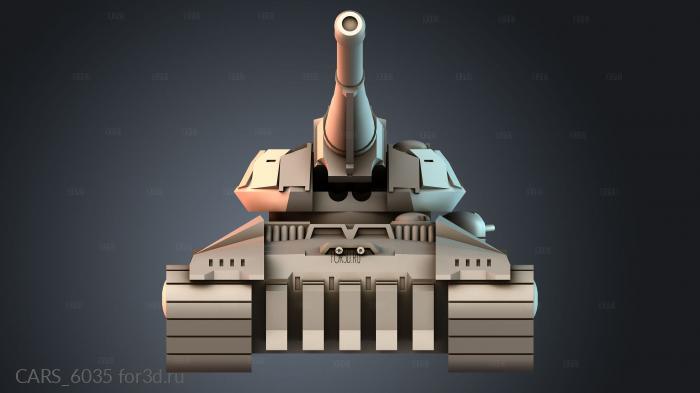 CARS_6035 stl model for CNC