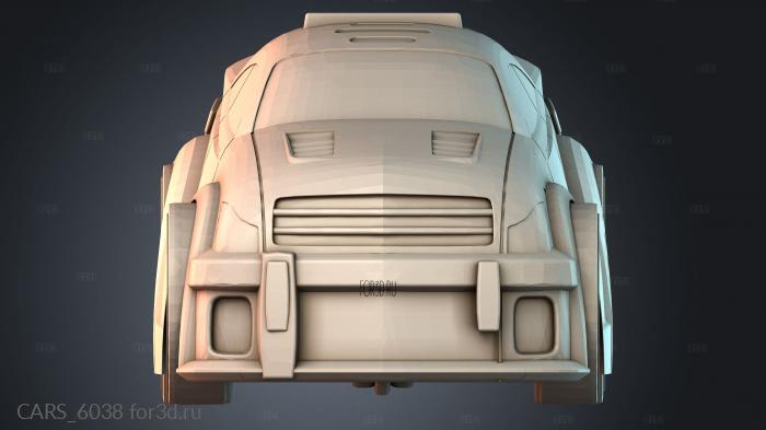 CARS_6038 stl model for CNC