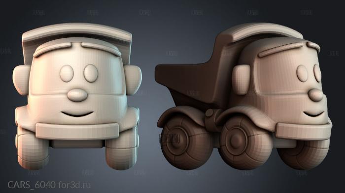 CARS_6040 stl model for CNC