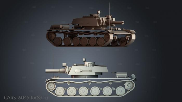 CARS_6045 stl model for CNC