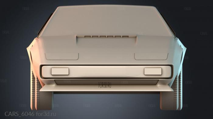 CARS_6046 stl model for CNC