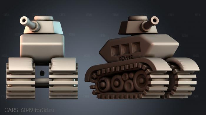 CARS_6049 stl model for CNC