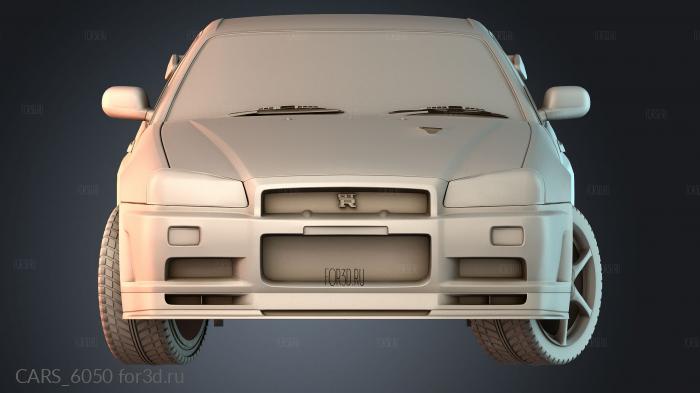 CARS_6050 stl model for CNC