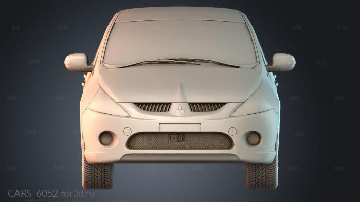 CARS_6052 stl model for CNC