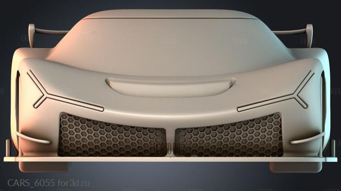 CARS_6055 stl model for CNC
