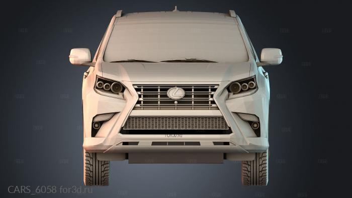 CARS_6058 stl model for CNC