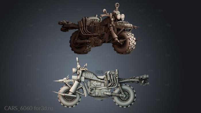 CARS_6060 stl model for CNC