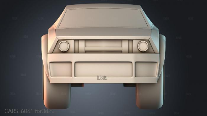 CARS_6061 stl model for CNC