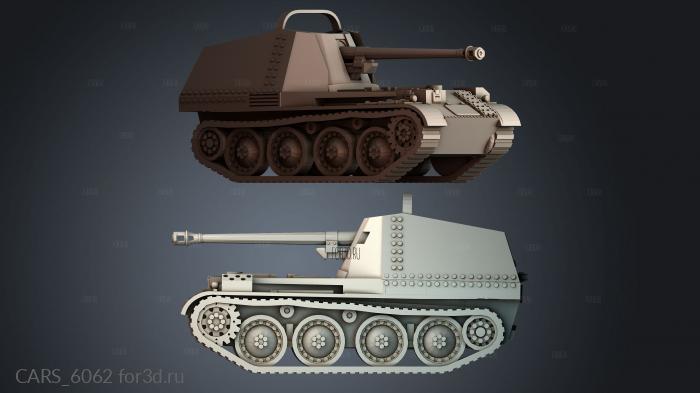 CARS_6062 stl model for CNC