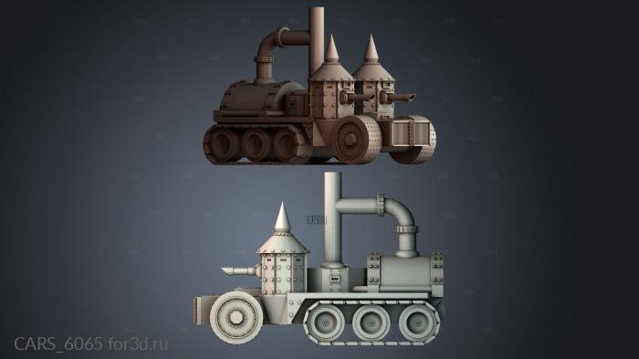 CARS_6065 stl model for CNC