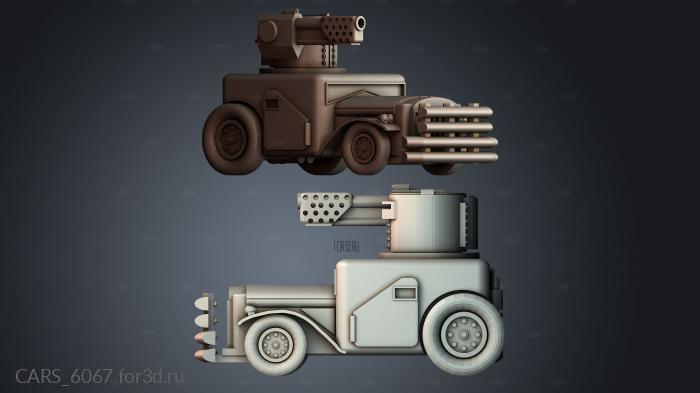 CARS_6067 stl model for CNC