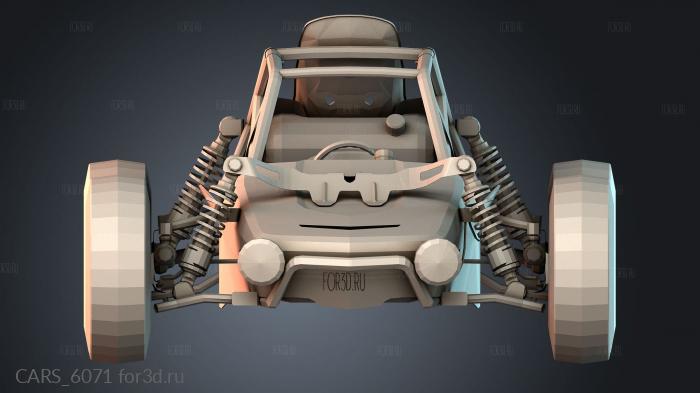CARS_6071 stl model for CNC