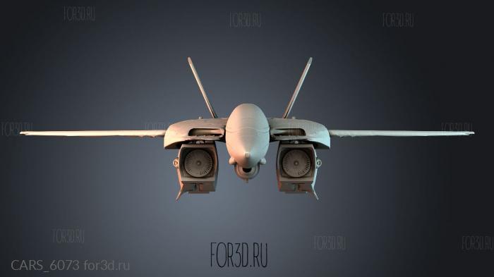 CARS_6073 stl model for CNC