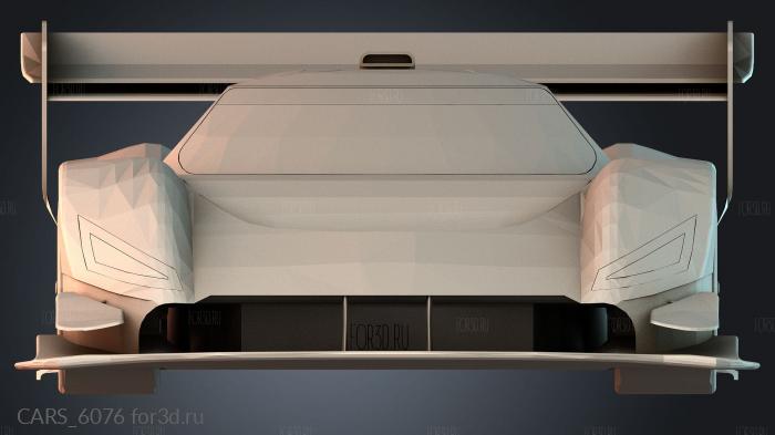 CARS_6076 stl model for CNC