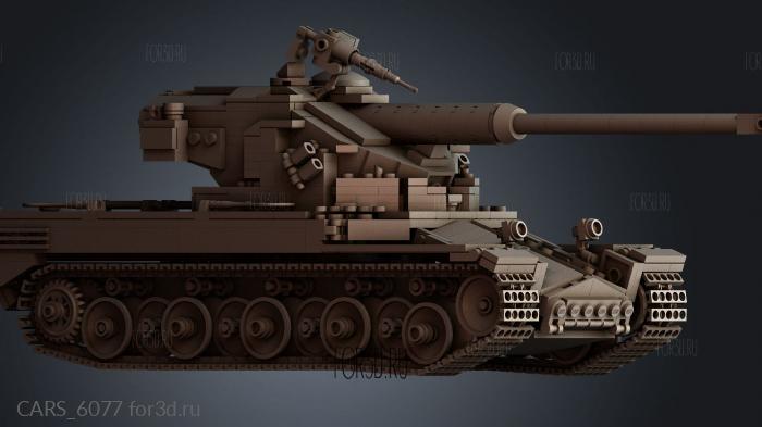 CARS_6077 stl model for CNC