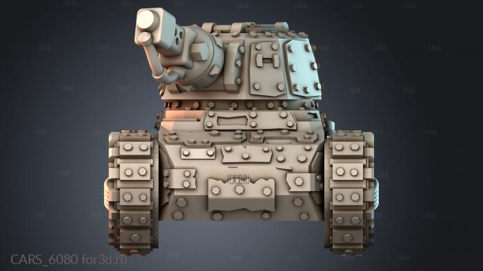 CARS_6080 stl model for CNC