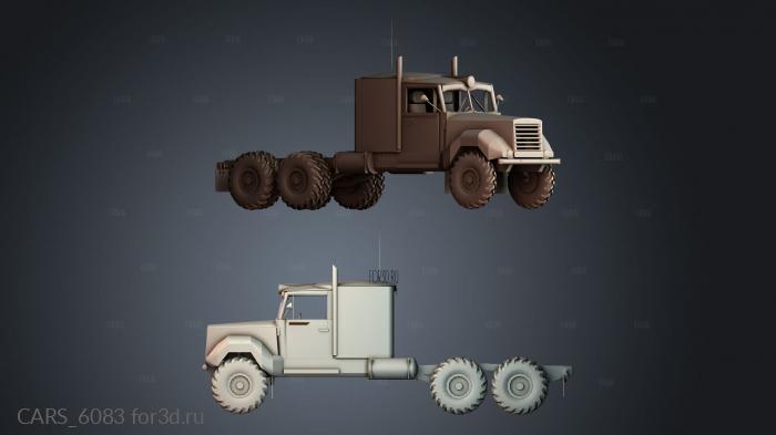 CARS_6083 stl model for CNC