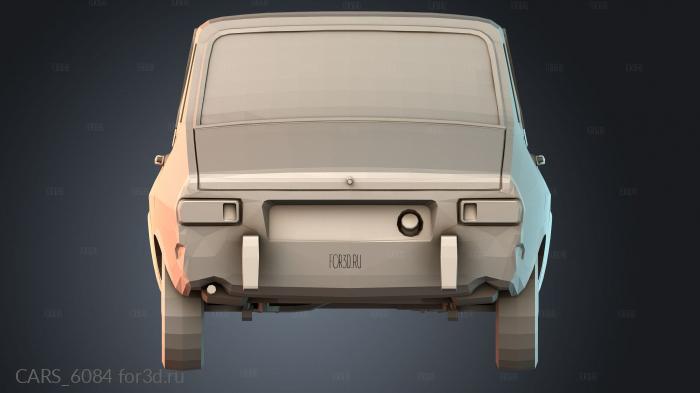 CARS_6084 stl model for CNC