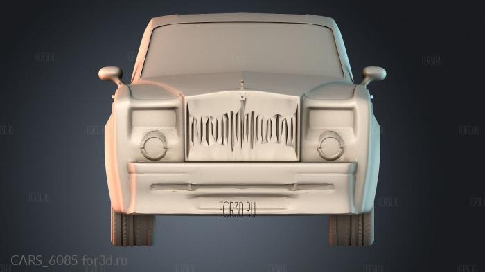 CARS_6085 stl model for CNC