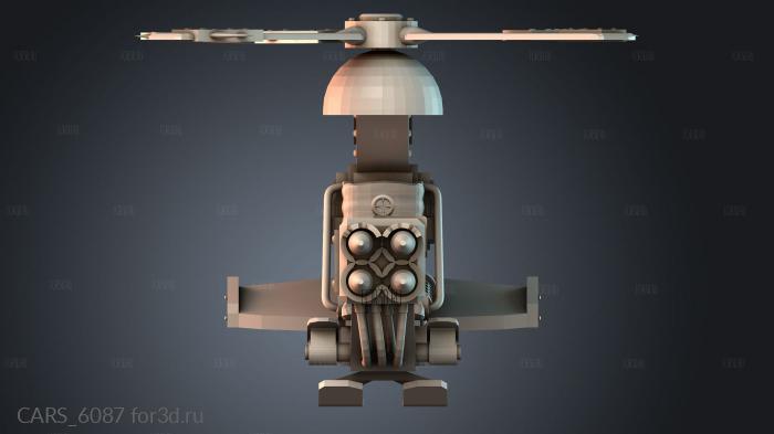 CARS_6087 stl model for CNC