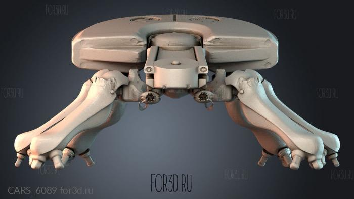 CARS_6089 stl model for CNC