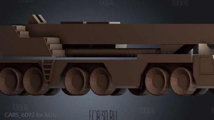 CARS_6092 stl model for CNC