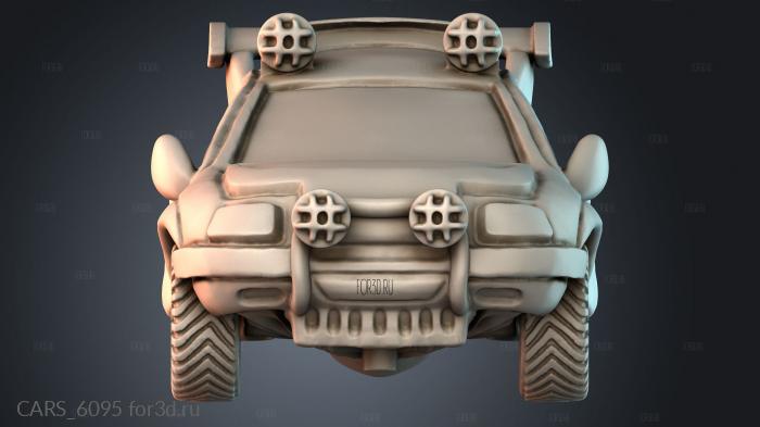 CARS_6095 stl model for CNC