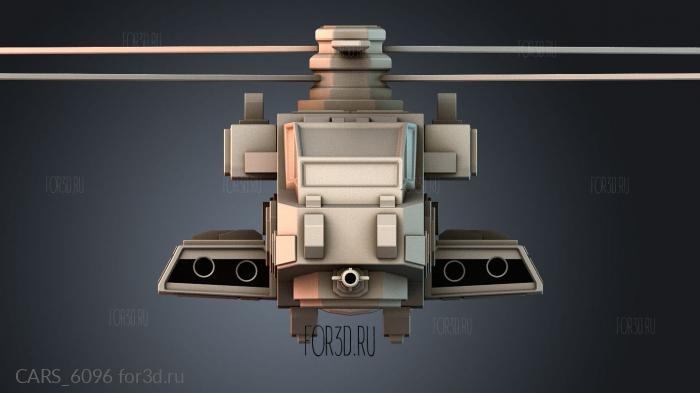 CARS_6096 stl model for CNC