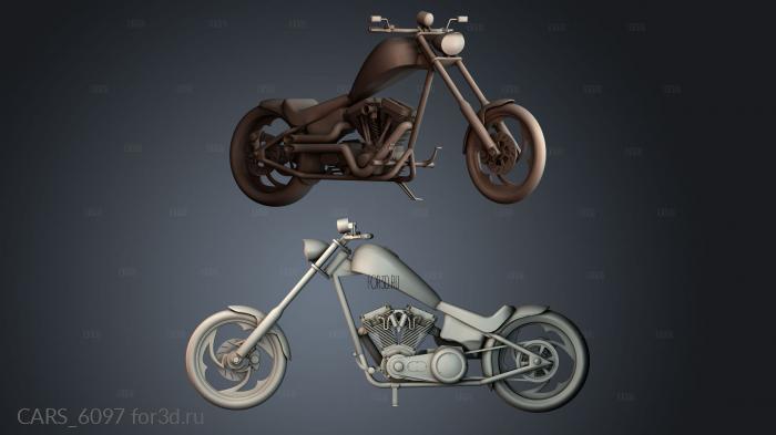 CARS_6097 stl model for CNC