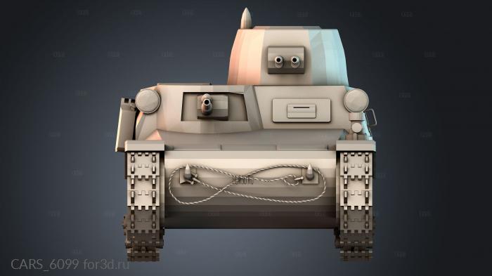 CARS_6099 stl model for CNC