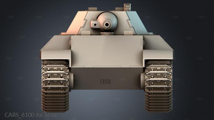 CARS_6100 stl model for CNC