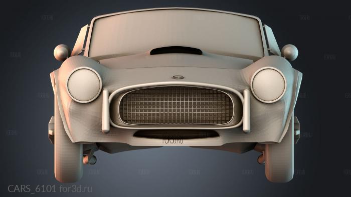 CARS_6101 stl model for CNC