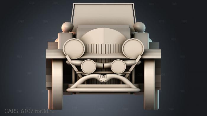CARS_6107 stl model for CNC