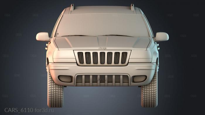 CARS_6110 stl model for CNC