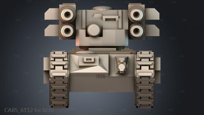 CARS_6112 stl model for CNC