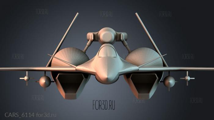CARS_6114 stl model for CNC