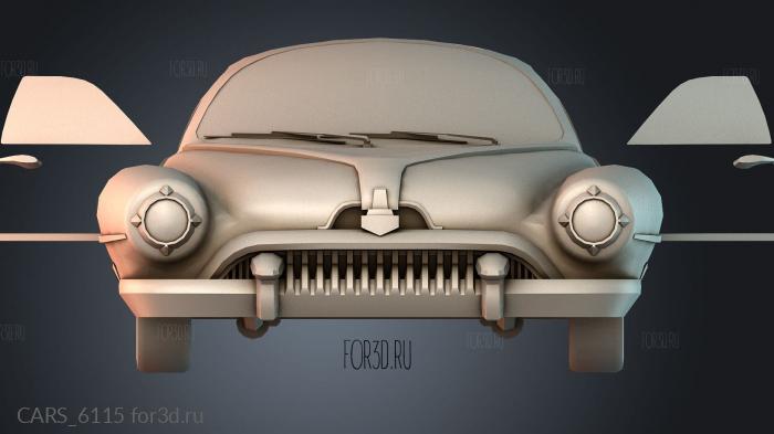 CARS_6115 stl model for CNC